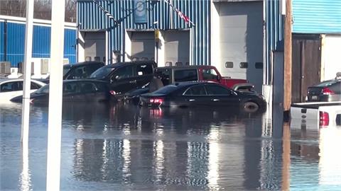 美國東岸風暴狂襲淹大水　緬因州災情慘　逾十個郡發布「緊急狀態」