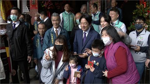 賴清德過年行程滿全台跑透透　走訪51間宮廟首站從萬里出發