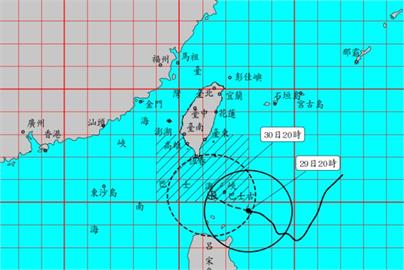 快新聞／山陀兒持續襲來！　氣象署提醒「這些地區」嚴防強風豪雨