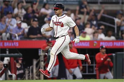 MLB(影)／菜鳥捕手生涯首度猛打賞　勇士勝率迅速來到5成創紀錄