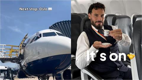 世足賽／英挪八強對決！兩國航空先開戰「賭互換Logo、諧音梗嗆聲」　掀社群叫陣