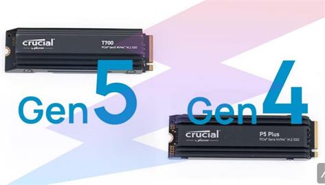 「評測」PCI-E Gen5 Gen4 SSD 速度之戰　美光 Crucial T700 Gen5 vs P5 Plus Gen4 SSD