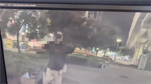 口角亮刀？　員林火車站男稱受挑釁　持刀嚇阻對方