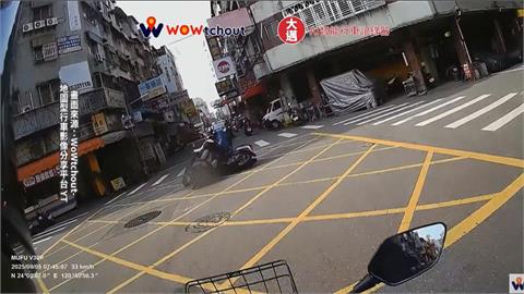 苗栗貨車、機車行經無號誌路口碰撞　女騎士頭部重創昏迷　進加護病房