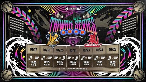 中職／CPBL台灣大賽10月17日開戰！「龍象大戰」正面交鋒 力拚年度冠軍金盃