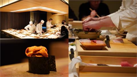 米其林一星鮨隆 　晚餐Omakase 板前壽司環境舒適～內斂的料理手法