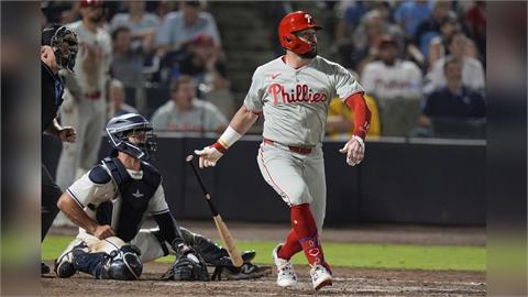 MLB(影)／舒瓦伯也要打全壘打大賽？費城人主帥說溜嘴：他正在等待著做決定