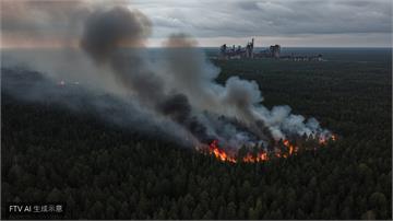 烏克蘭車諾比禁區爆發大火！無人機墜毀引燃大規模森林火災