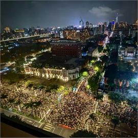 快新聞／立院外集結10萬人抗議　林俊憲致謝：對抗惡法每一步都會成為關鍵