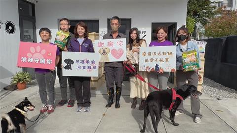 關懷浪浪！　張美慧生日發起「寵物公益市集」　　捐出1萬元、220包狗糧