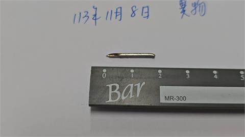 基隆中山高中團膳藏「2cm針頭」　學生險吞下肚