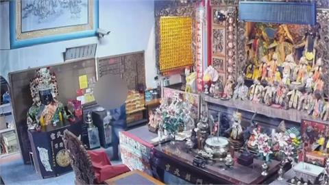 嘉義宮廟"三太子元帥神尊"被偷 警2小時抓到竊賊