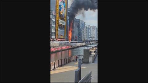 大阪道頓堀燒肉店傳火警　多人嗆傷不適送醫