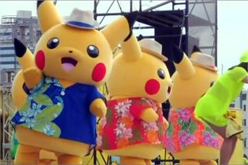 「皮卡丘大量發生中」活動 橫濱熱鬧登場