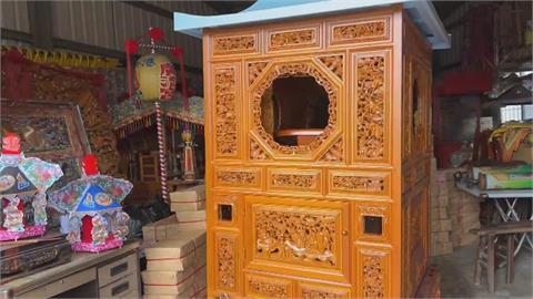 修神轎承諾「修舊如舊」變全新! 鹽水廣濟宮控師傅背信、侵占