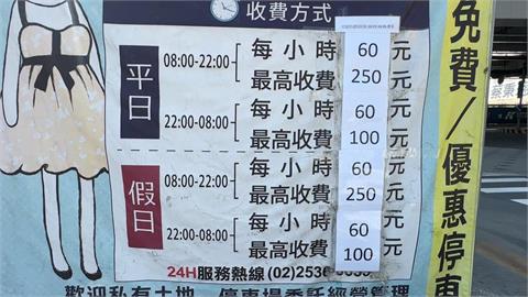 離譜收費! 停車9分鐘被收120元 交通局:因"跨區段"進出場