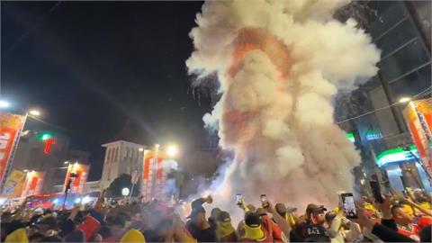 北港朝天宮迎媽祖! "鞭炮灰106噸"創歷年新低