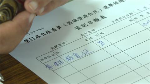 再戰中二選區　顏寬恒領表對決林靜儀