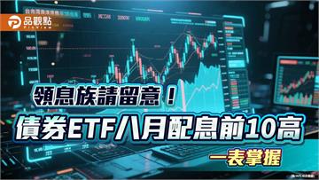 債券ETF配息10強出列！年化配息率6％起跳　經理人這樣說