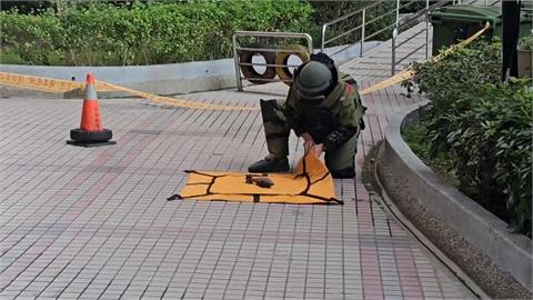 怎麼會在這？桃園社區驚見未爆彈　住戶：嚇死人欸