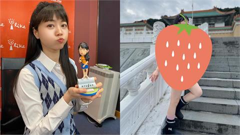 冷氣團攻台「高嘉瑜只穿這樣」！網一看「紅色無袖坦克」急暈：怎麼那麼熱