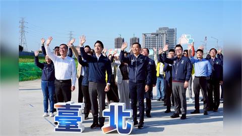 快新聞/偕李四川視察北士科T17、T18基地 蔣萬安:輝達對台北投下信任票