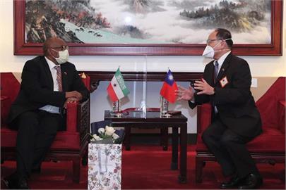 快新聞／索馬利蘭訪團抵台　外長瑞格薩：很高興終於能夠訪問台灣