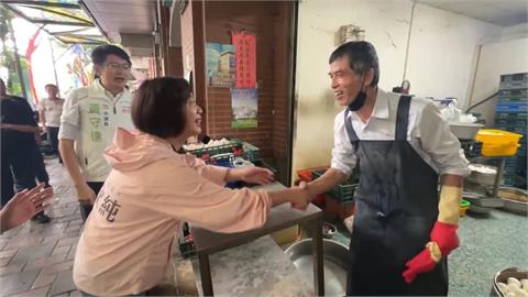 搶攻建國市場票倉! 何欣純:台中市民需要會做事的市長