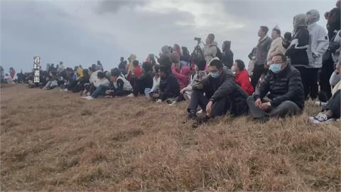 迎接2025！元旦第1道曙光06:03花蓮柏南山　平地06:34這裡看