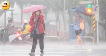 10縣市大雨特報！6地慎防大雷雨轟炸　降雨熱區一次看