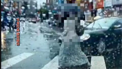 台中孕婦走斑馬線險遭撞　目擊民眾直呼：誇張