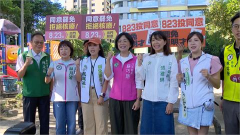 823罷免羅明才最後衝刺　綠合體罷團市場掃街催票