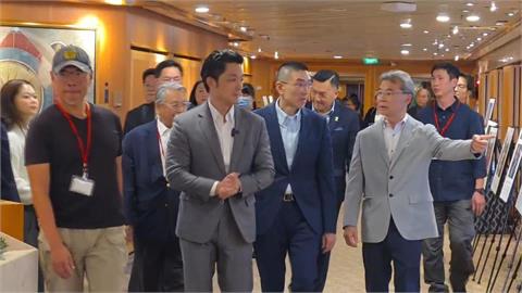 「和平船」來台10週年　謝國樑、蔣萬安登船談歷史