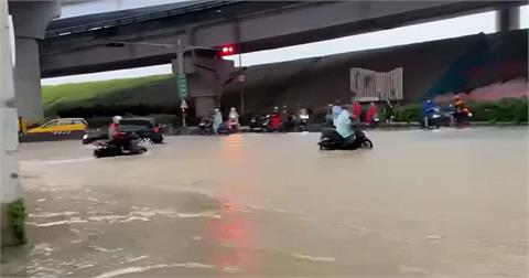 快新聞／新北二重疏洪道積淹水　「6、7、9號越堤道」只出不進