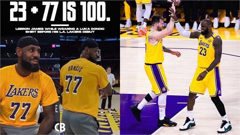 NBA／超無私！詹皇賽前穿「77短T」熱身　主動加碼曝「我會配合唐西奇的打法」