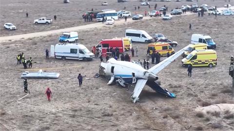 亞塞拜然航空客機失事墜毀　多人喪命、25人幸運生還