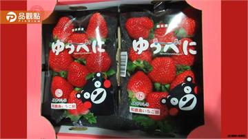 日本草莓農藥超標！邊境攔截3批不合格品全數銷毀