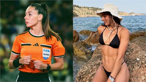 運動美女(影)／小心被她發黃牌！西班牙FIFA美女裁判擁一身分「超狂二刀流」曝光