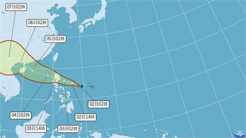 快新聞／又有颱風？今全台各地晴朗炎熱　熱低壓最新路徑曝光