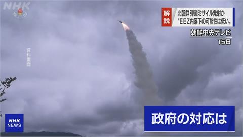 北朝鮮疑發射短程飛彈　南韓:可能是全新武器