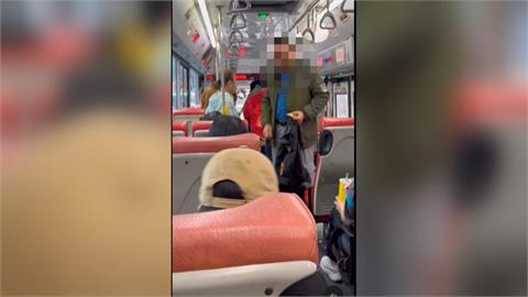 男子大鬧公車、火車　騷擾乘客　竟「身揹6條通緝」遭逮捕歸案