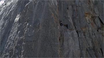 兩極限登山家秀快腿 皆創世界新紀錄