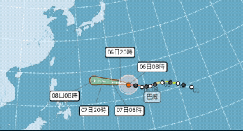 強颱巴威來勢洶洶「颱風假有望」？暴風侵襲率曝光…全台「4縣市」飆破60%