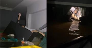 泰豪雨釀嚴重水災！女目睹媽溺斃「遺體塞冰箱」　伴屍4天獲救