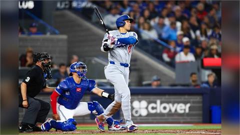 MLB(影)／距「朗神」紀錄只差1場！大谷連續42場上壘、藍鳥總教練抗議被趕出場