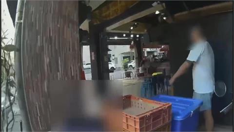 往哪逃！通緝男拒檢逃逸　衝撞警車逼警鳴槍遭制伏