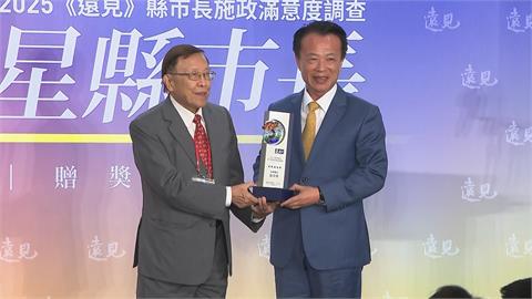 四度獲五星殊榮 翁章梁滿意度、八大面向全台第一