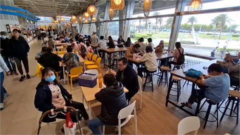 收假了！清水休息站人潮滿滿　清明連假最後日大衝業績