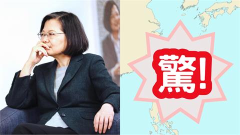 蔡英文久違發文被封「最強王牌」！網見「雙颱夾殺鬼轉」超扯一幕驚：神秘力量