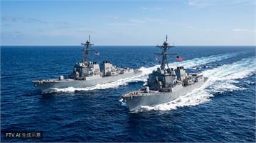 中印尼海軍台灣東部海域聯演　進行海上補給與編隊操演
